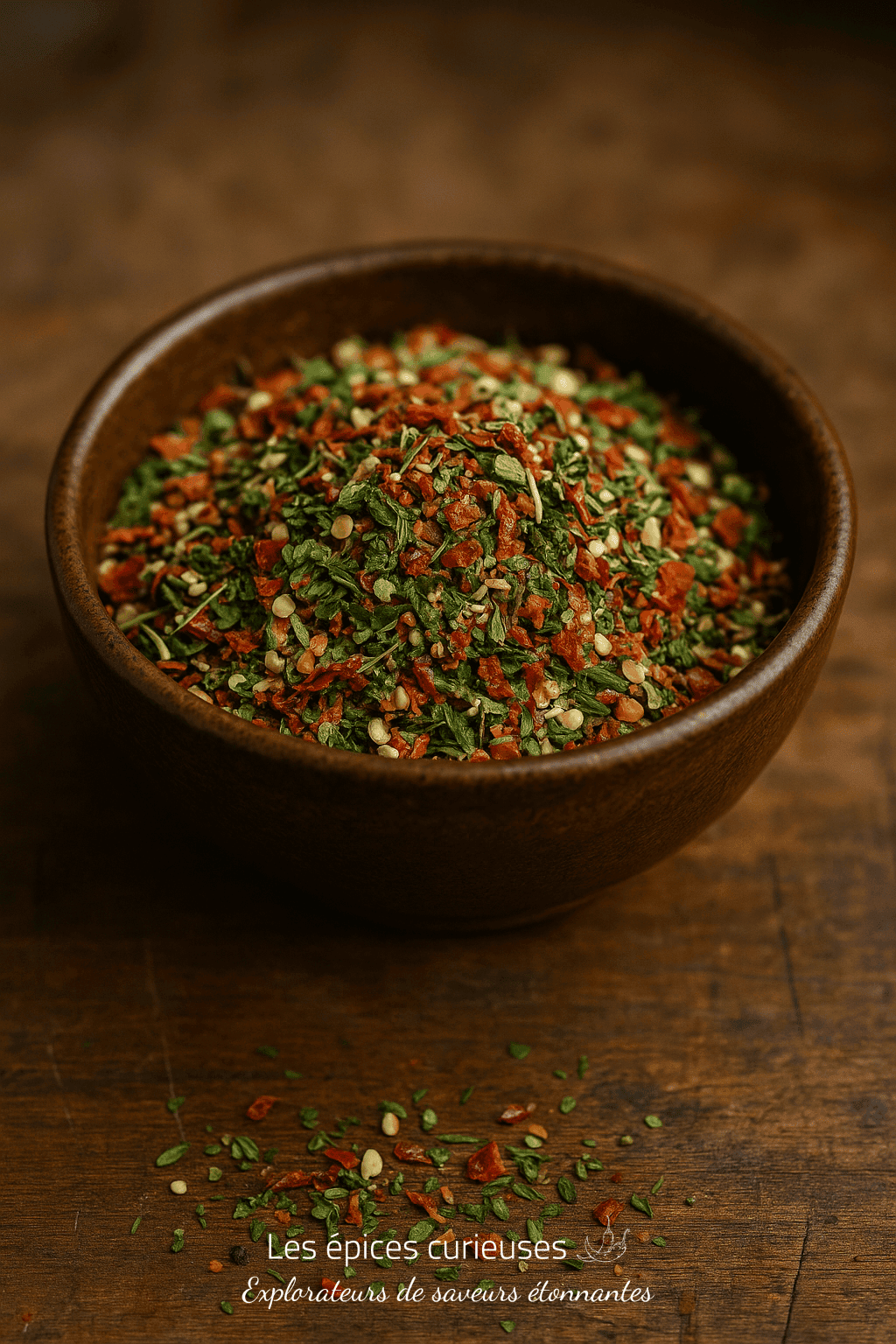 Poudre d'épices bio pour l'assemblage du fromager, mélange artisanal et bio.