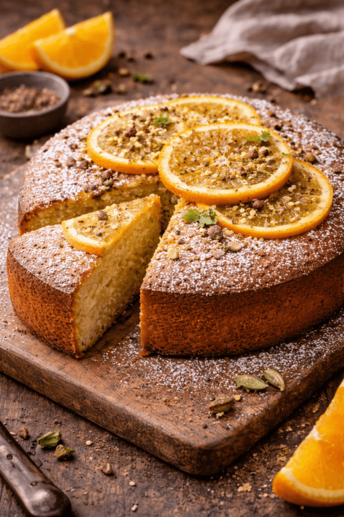 Gâteau moelleux à l’orange & cardamome - Les épices curieuses