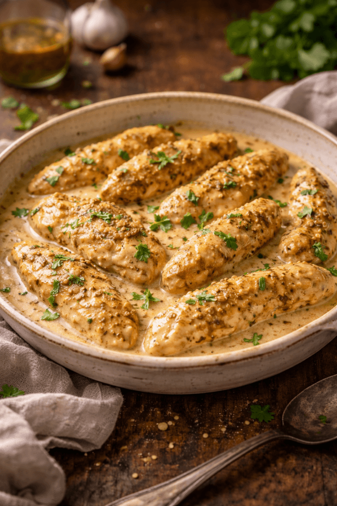 Aiguillettes de poulet - Les épices curieuses