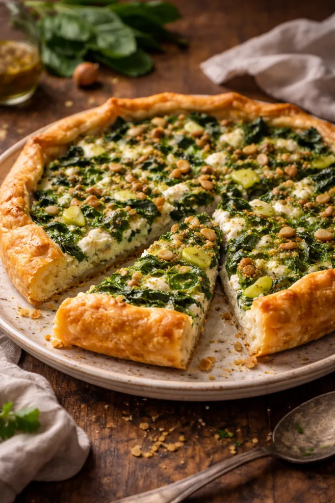 Tarte fine aux blettes et ricotta - Les épices curieuses