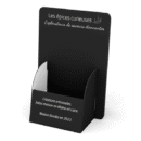 Présentoir « Les épices curieuses » pour créations artisanales du Maine-et-Loire, fondée en 2022.