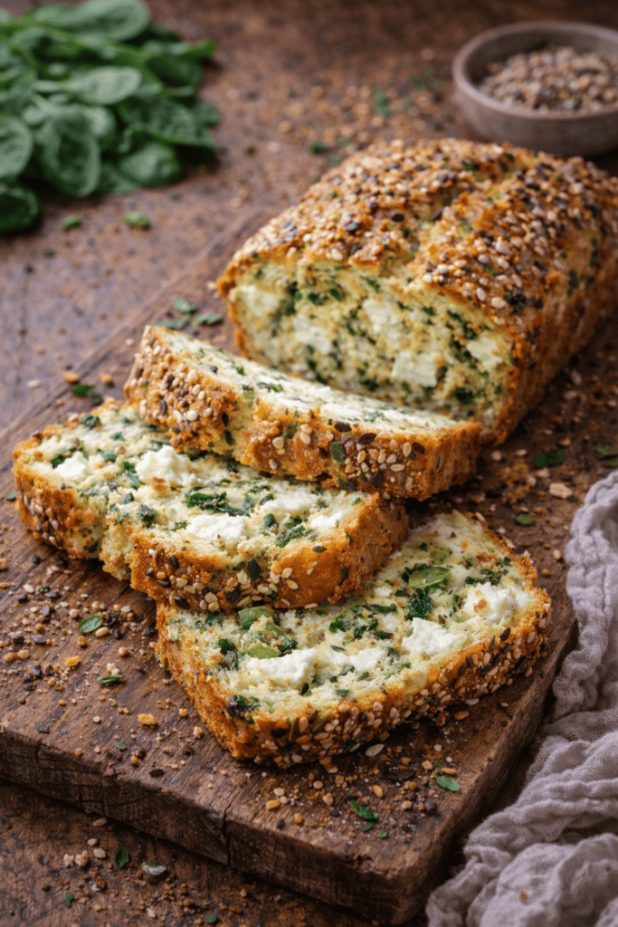 Cake salé chèvre et épinards - Les épices curieuses