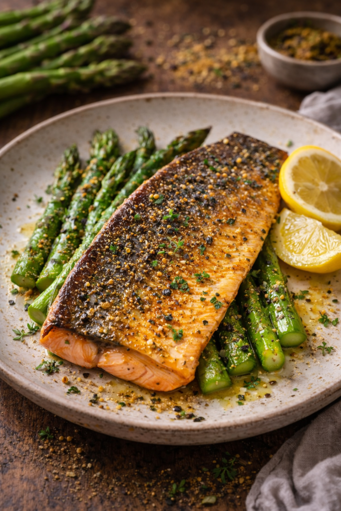 Filet de truite poêlé - Les épices curieuses