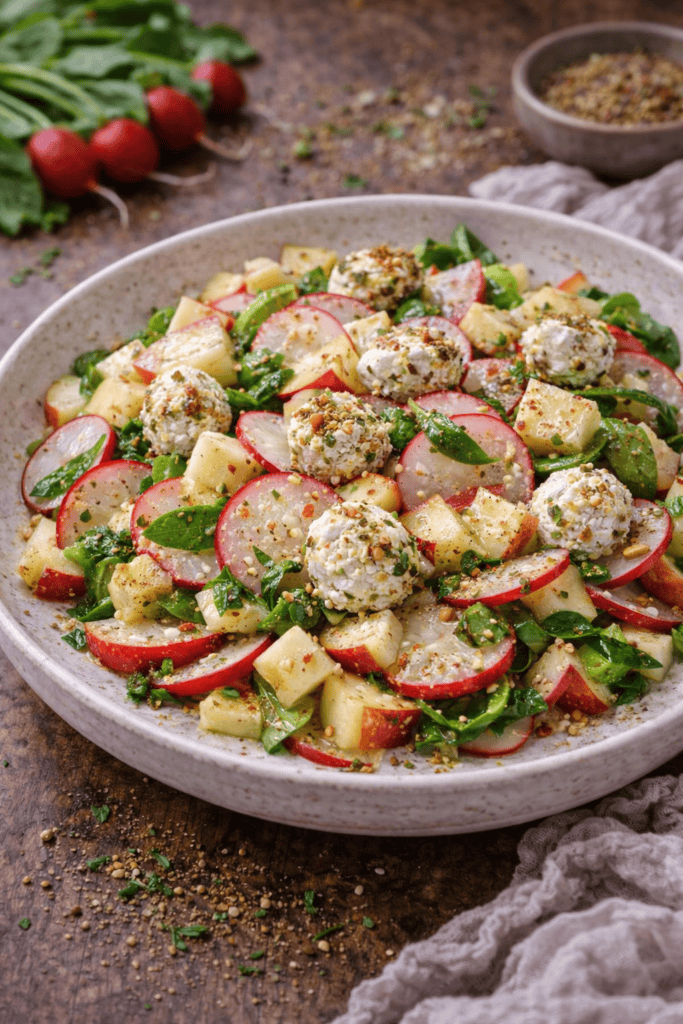 Salade croquante de radis - Les épices curieuses