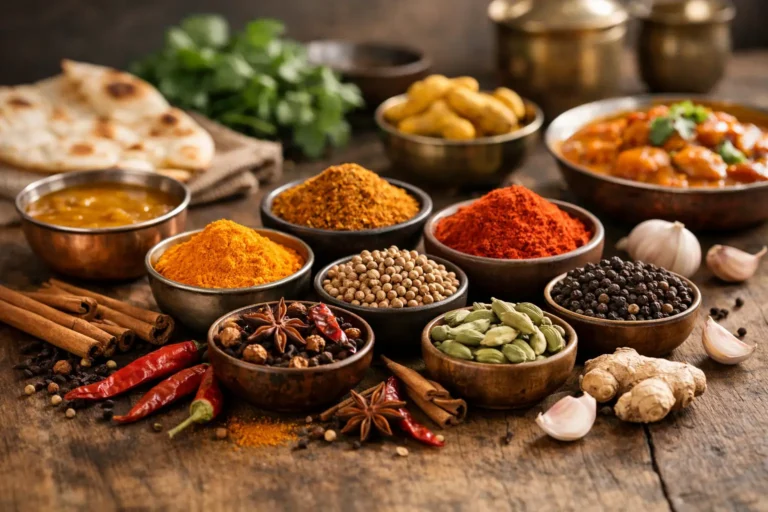 Épices pour cuisine indienne maison