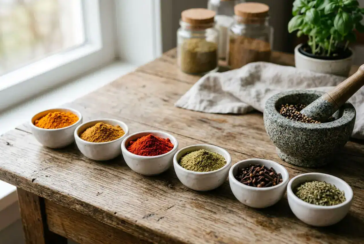 Sélection d'épices bio de qualité en vrac