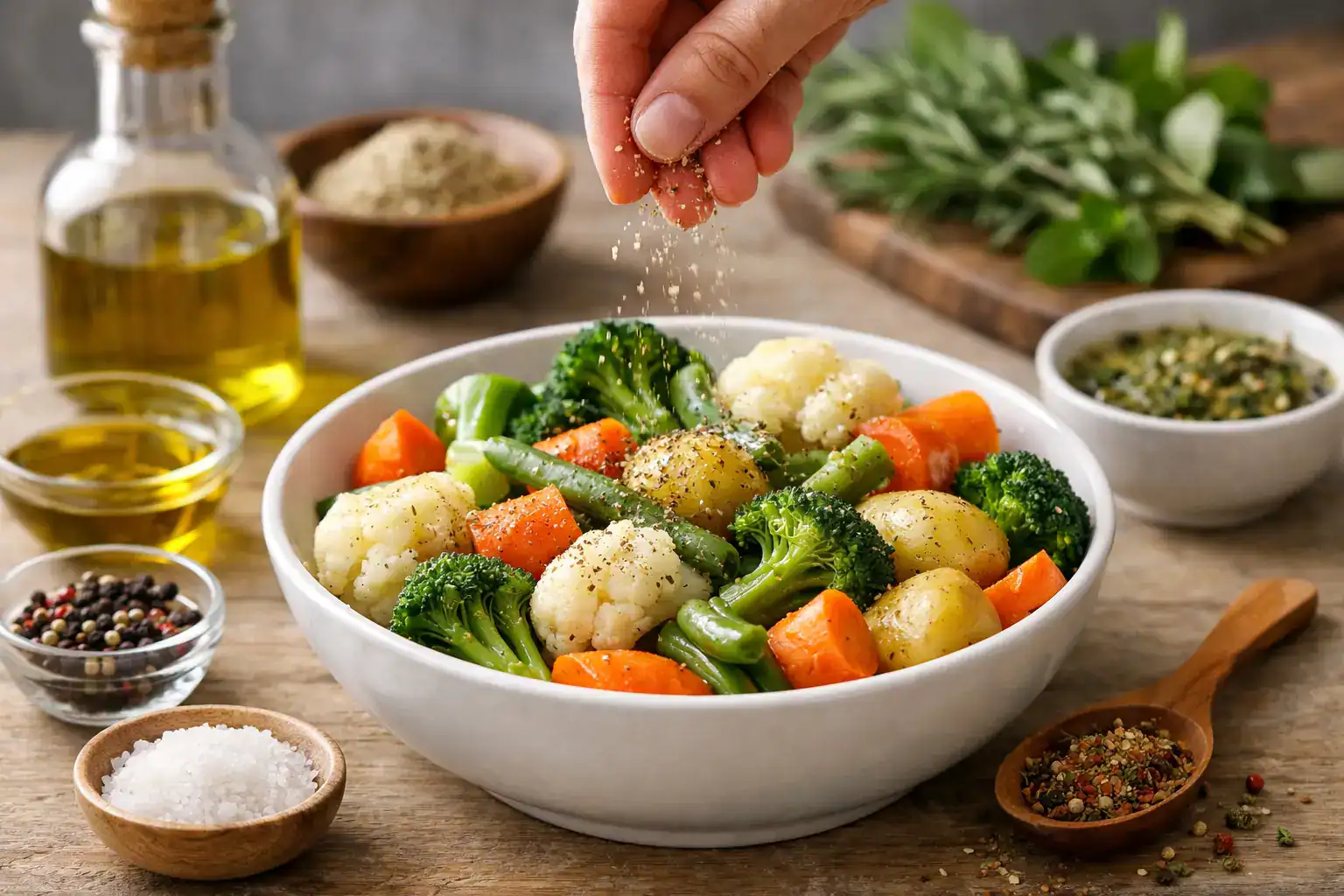 Comment assaisonner des légumes vapeur
