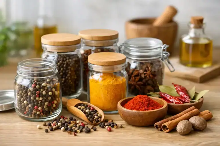 Comment conserver poivres et épices ?