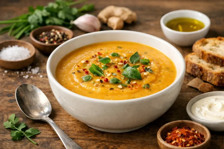 Comment relever une soupe maison sans la masquer