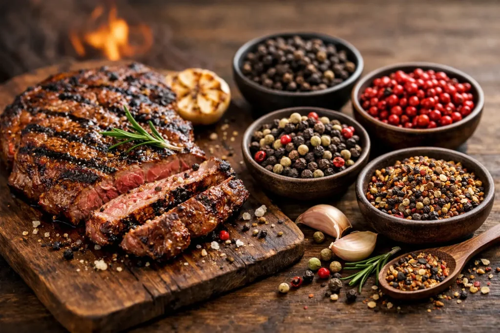 Les meilleurs poivres pour viande grillée à choisir