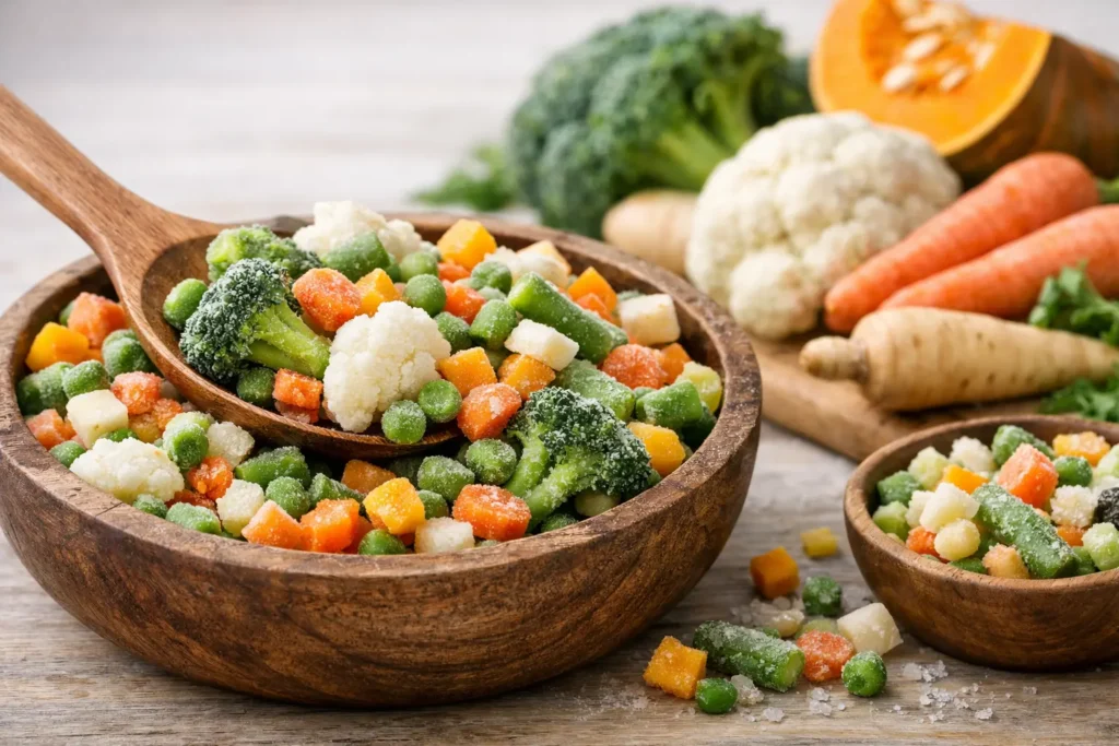 Mélange pour légumes d'hiver: bien le choisir