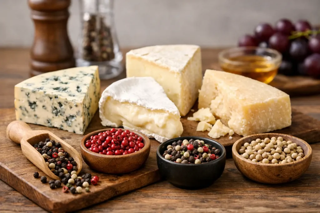 Quel poivre avec du fromage ? Nos accords