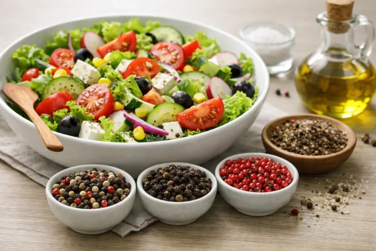 Quel poivre pour salade composée ?