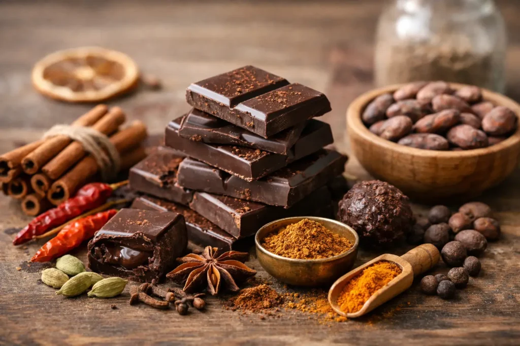 Quelles épices avec le chocolat ? Nos accords