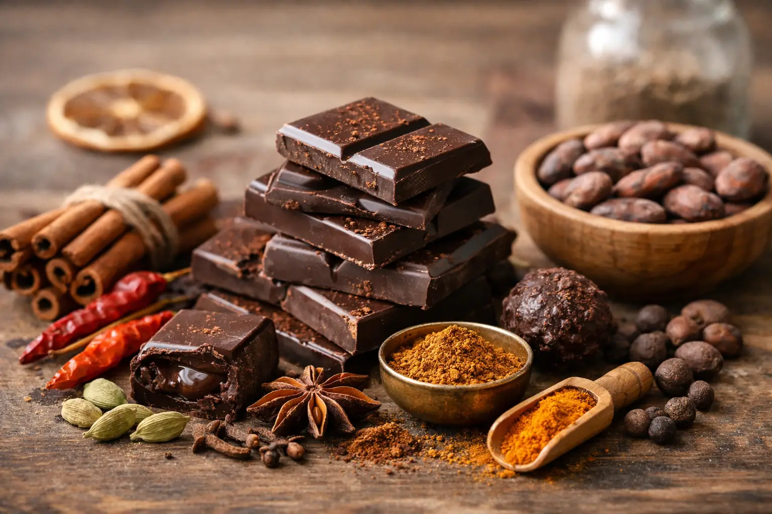 Quelles épices avec le chocolat ? Nos accords
