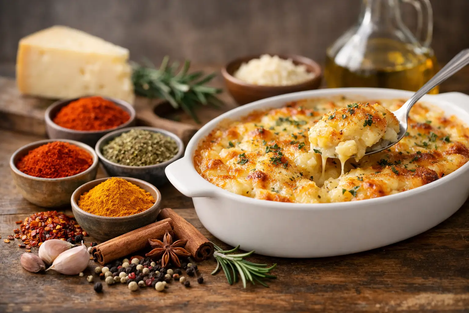 Quelles épices pour gratin maison ? Nos accords gourmands