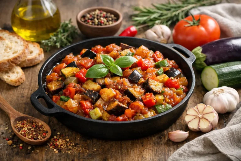 Recette de ratatouille provençale aux épices