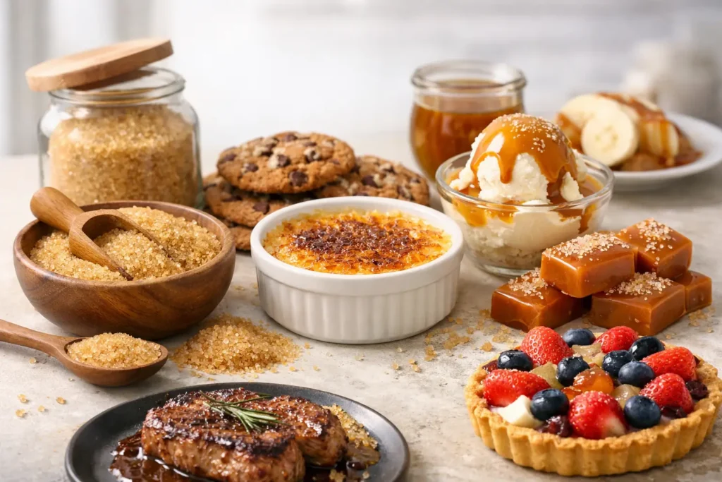 8 usages gourmands du sucre demerara en cuisine