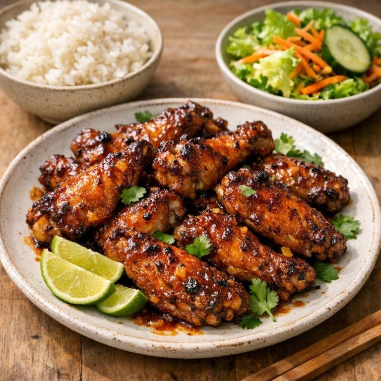 ailes de poulet chipotle