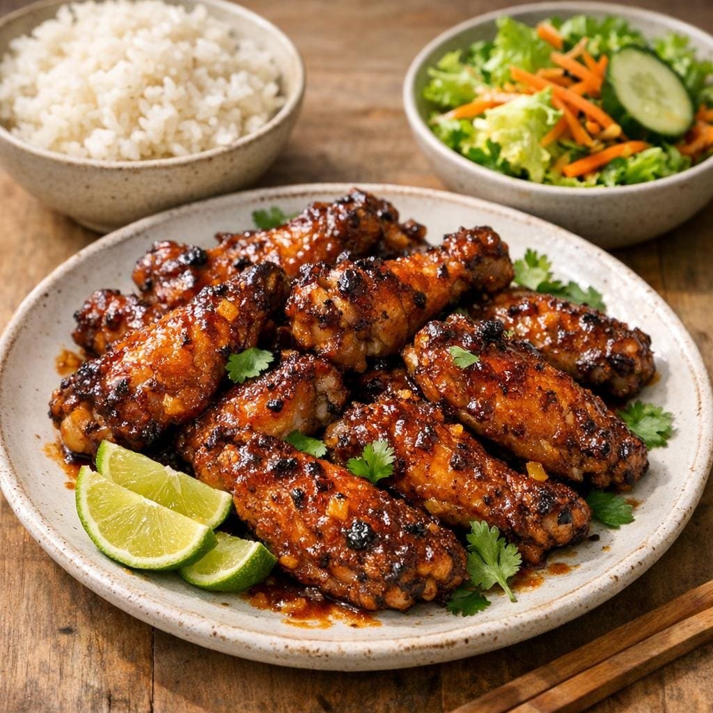 ailes de poulet chipotle