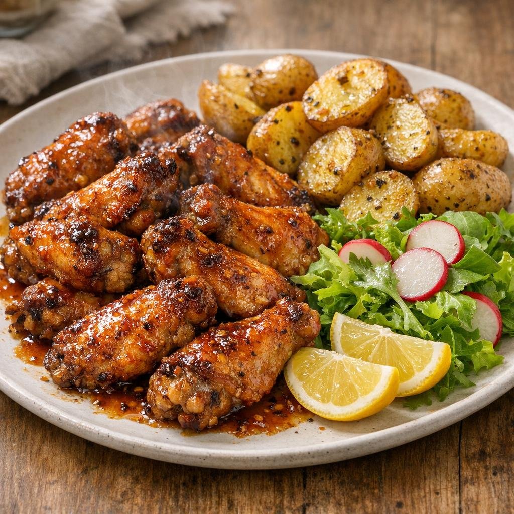 ailes de poulet épicées