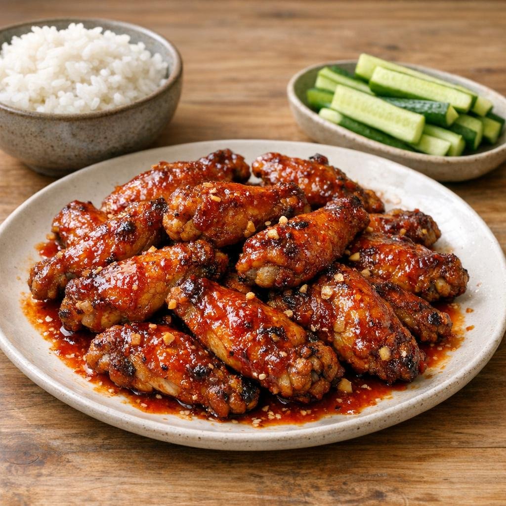 ailes de poulet piquantes