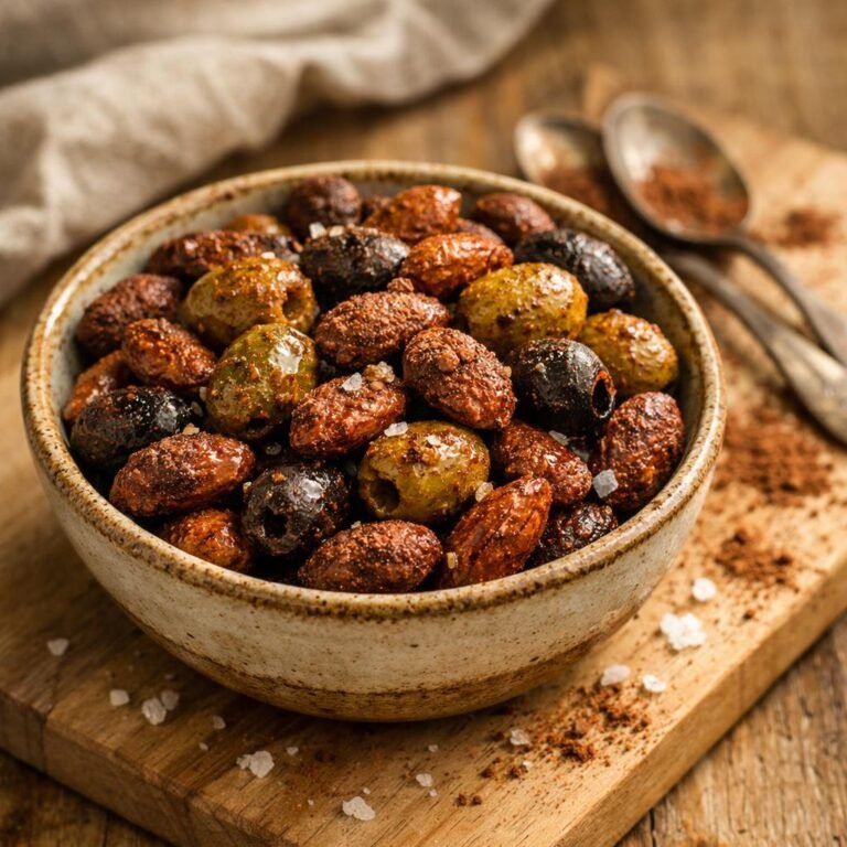 amandes olives cacao