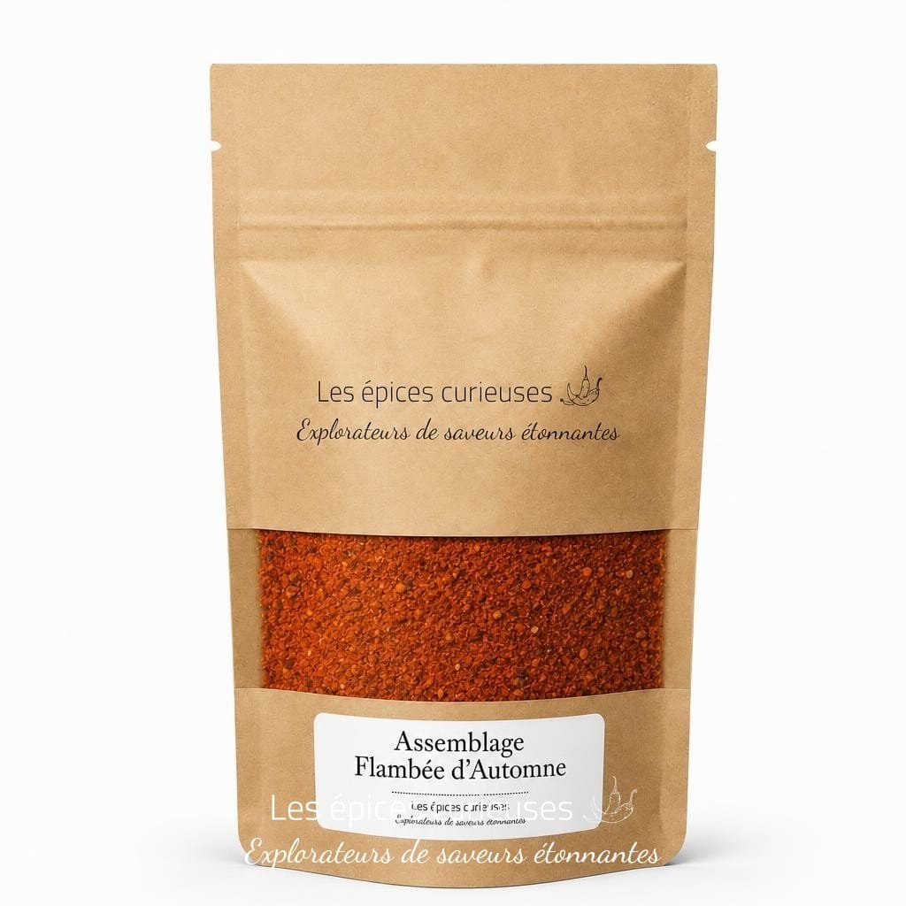 Assemblage Flambée d’Automne - Packaging - Les Épices Curieuses