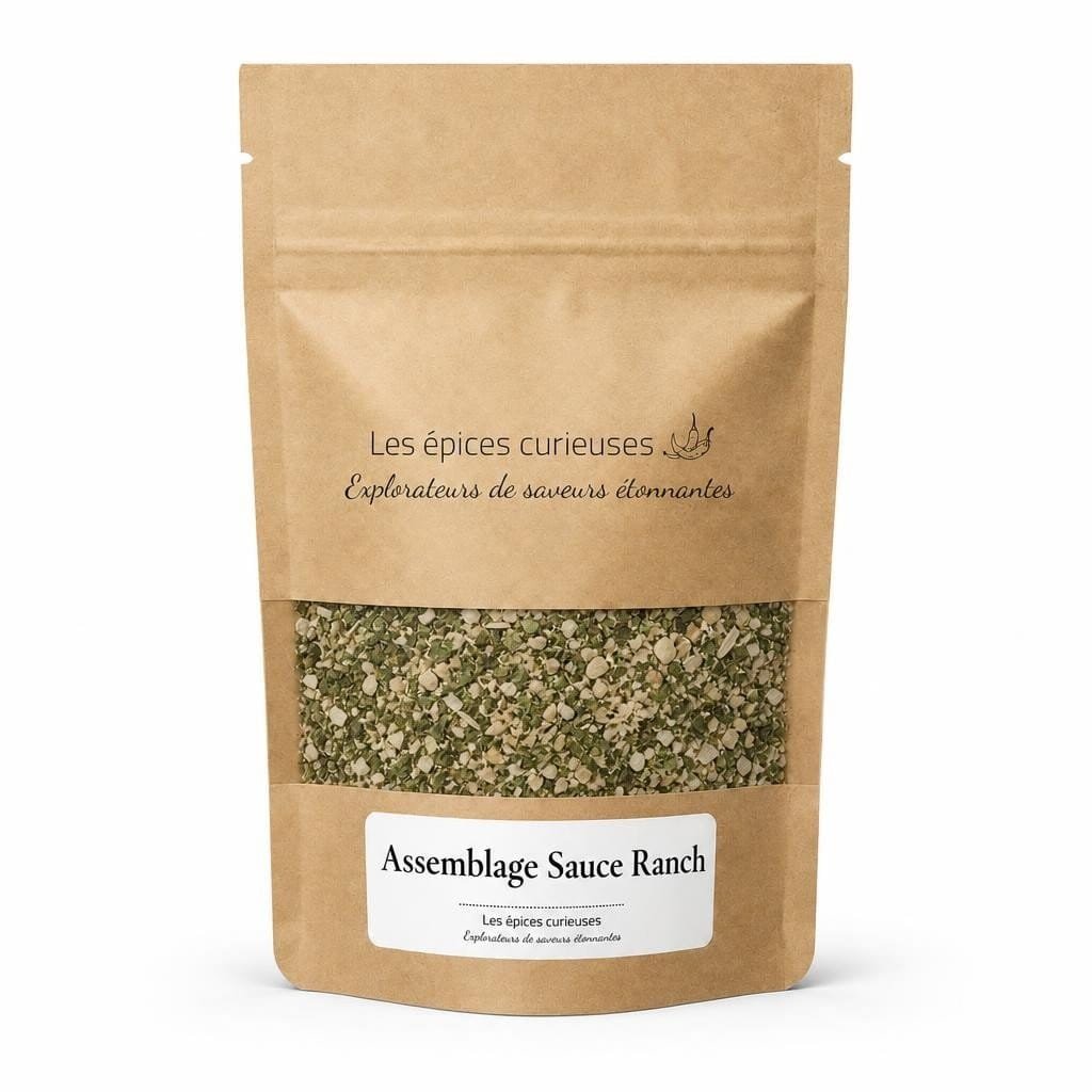 Assemblage Sauce Ranch - Packaging - Les Épices Curieuses