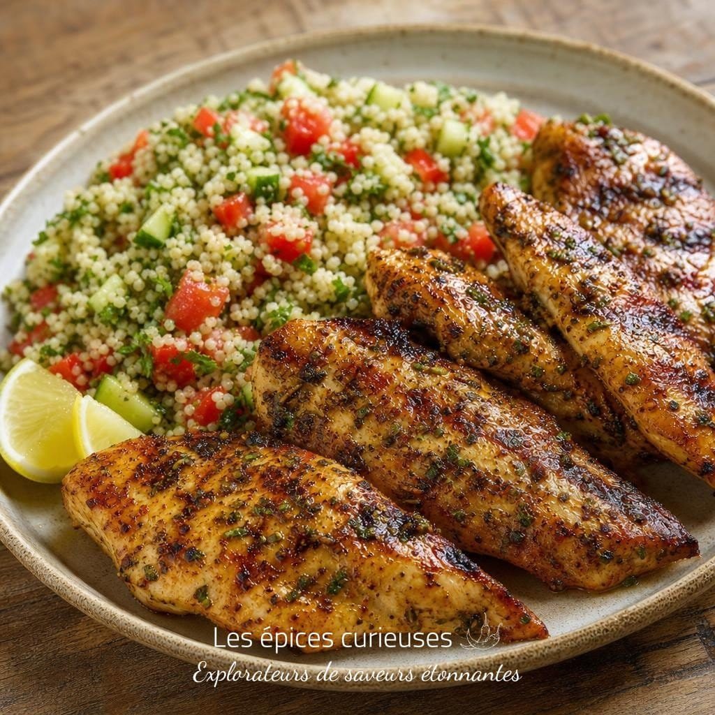 Assemblage Taboulé et salades - Les Épices Curieuses