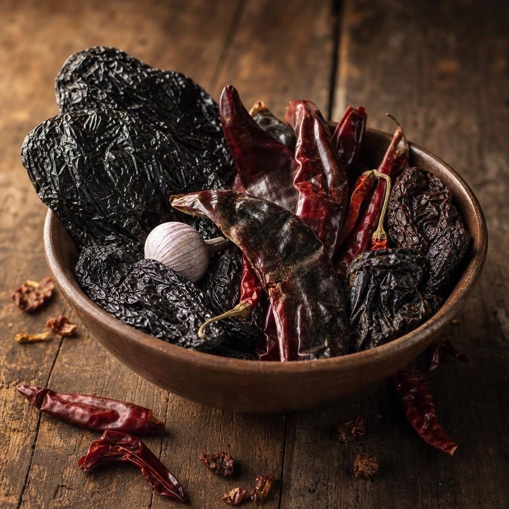 Assortiement de piment pour la sauce Enchilada - Les Épices Curieuses