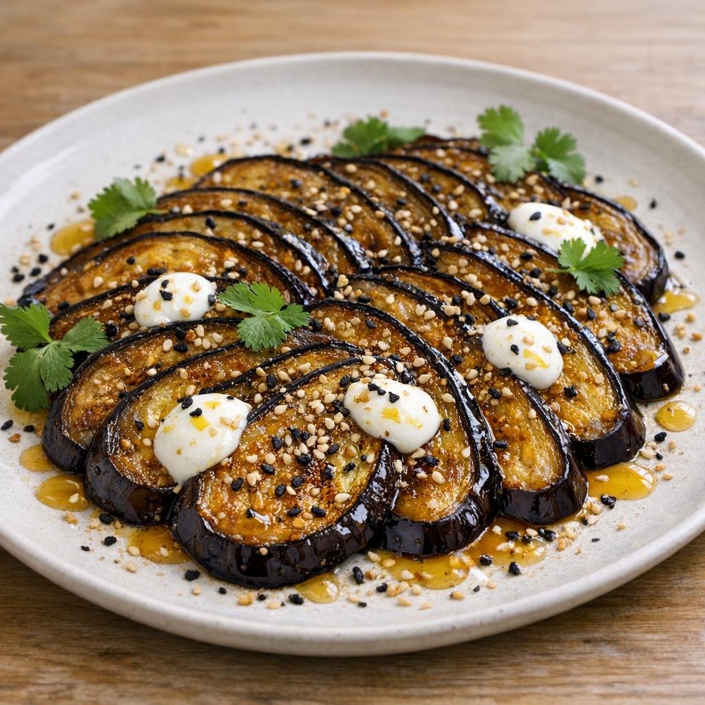 aubergines confites