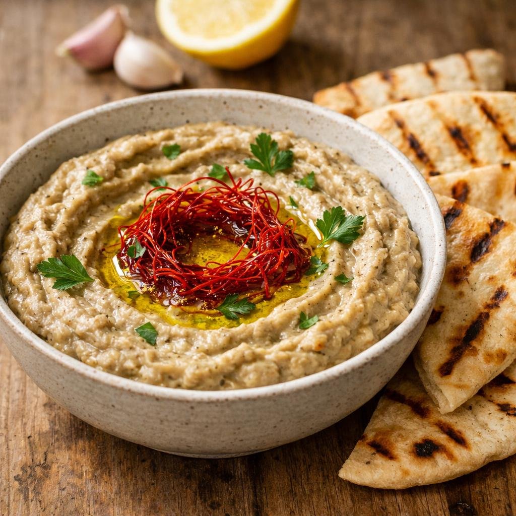 Baba ganoush fumé