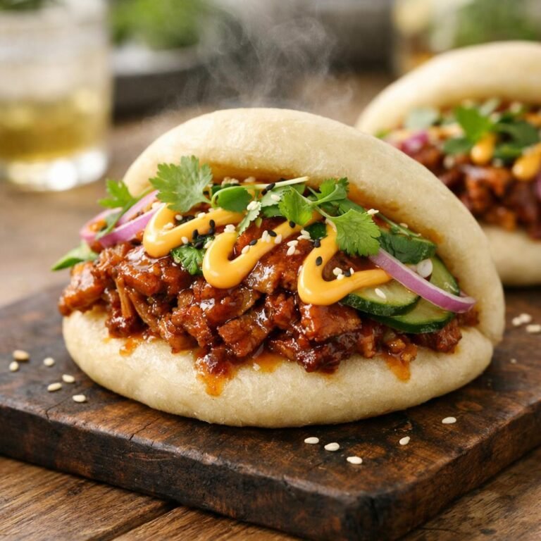 bao poitrine de porc