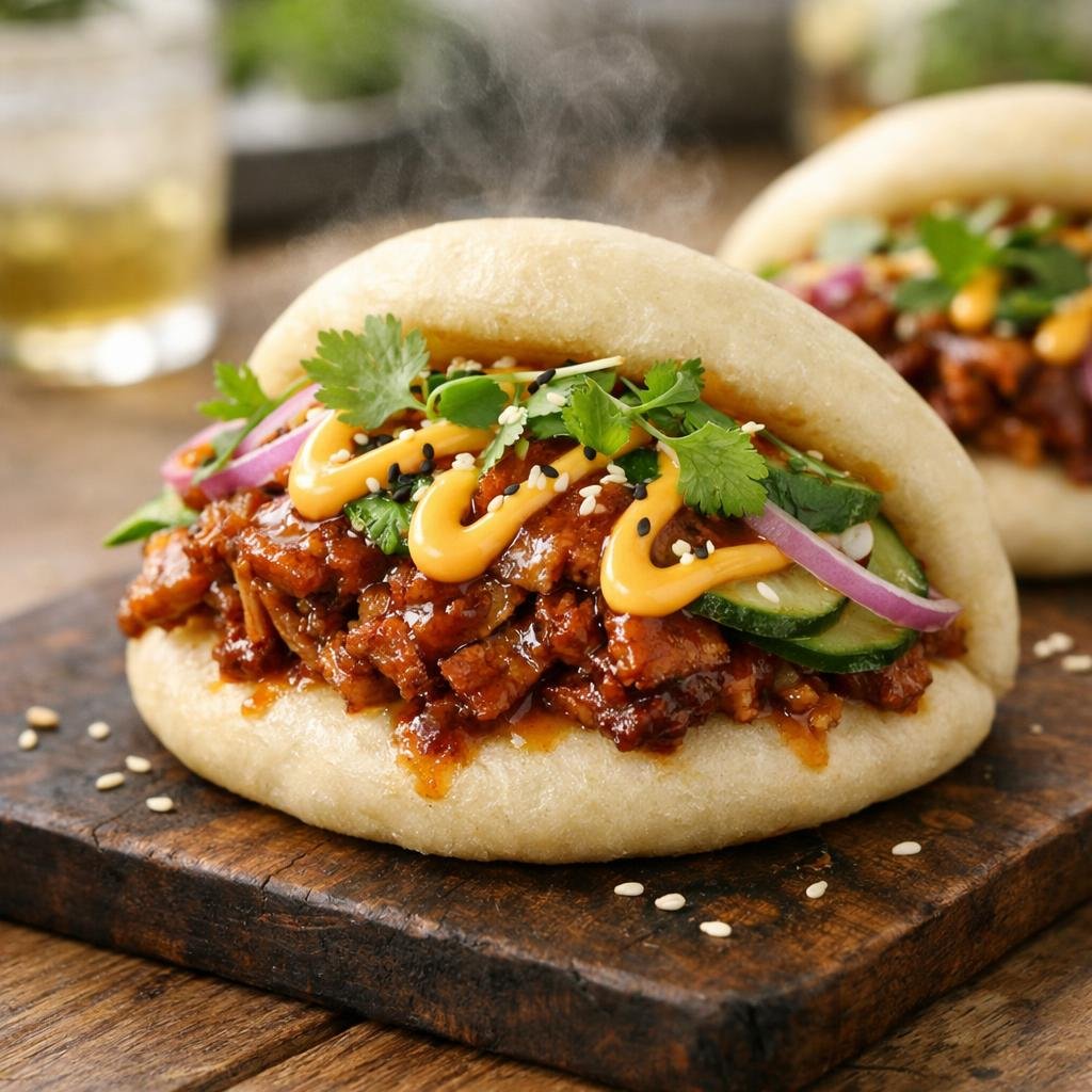 bao poitrine de porc