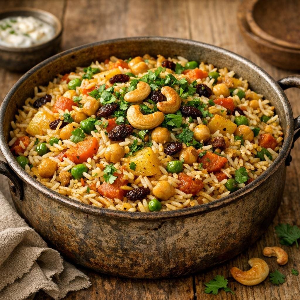 Biryani végétarien
