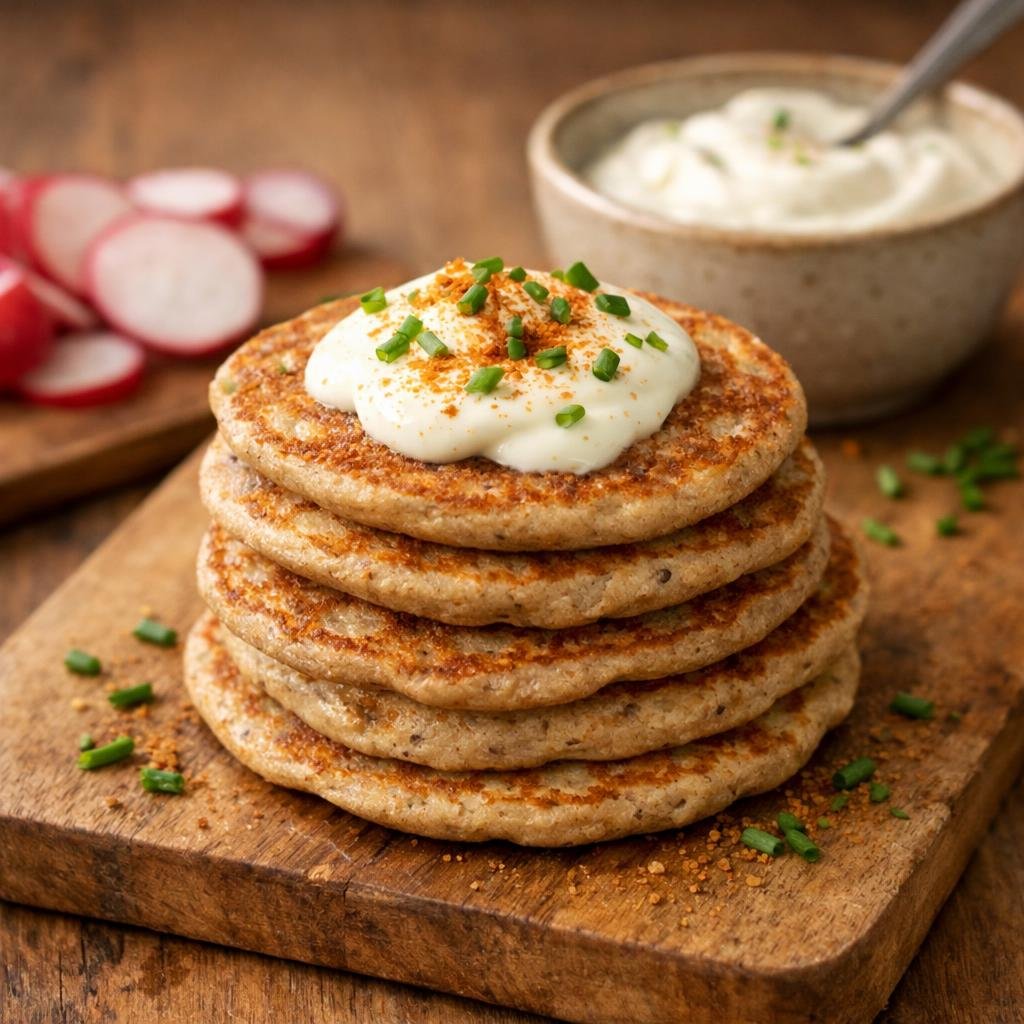 Blinis sarrasin crème