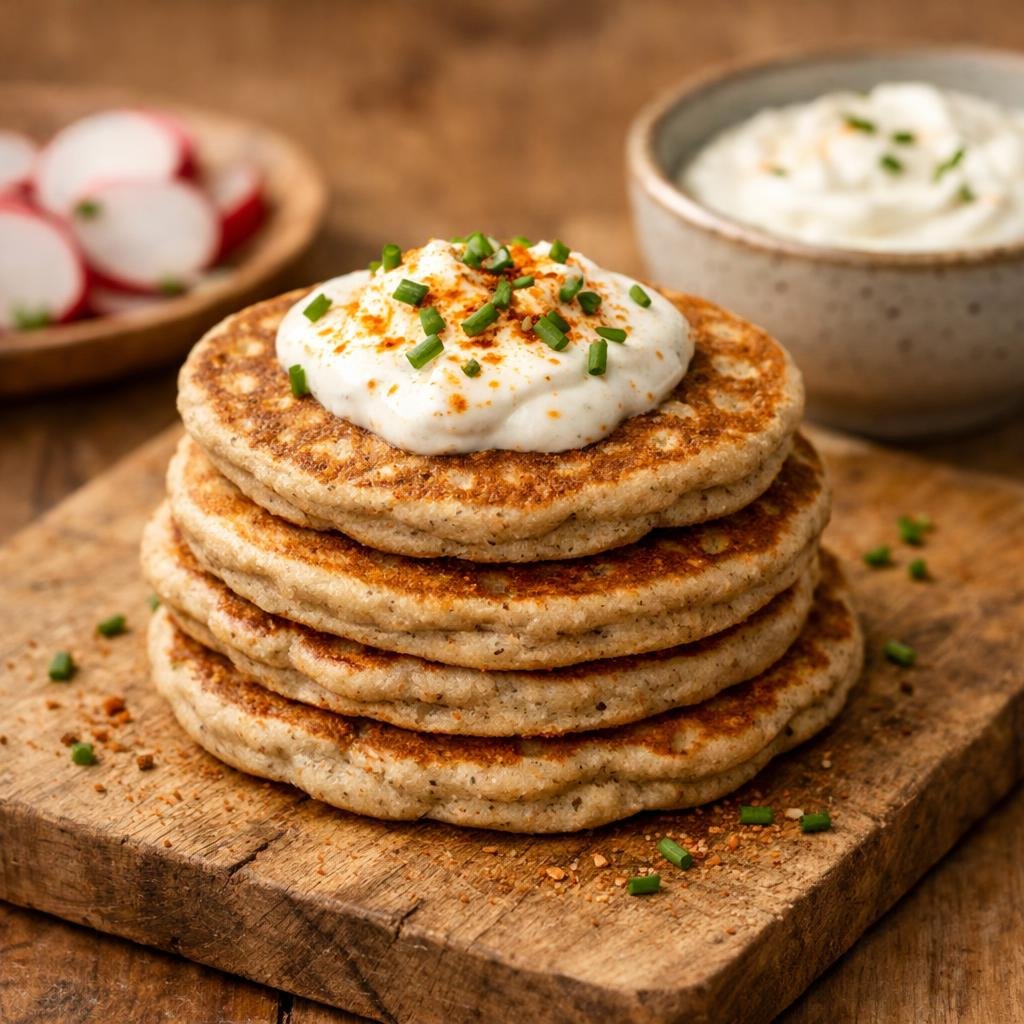 Blinis sarrasin crème