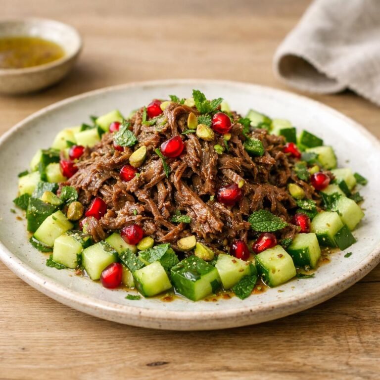 bœuf effiloché tajine