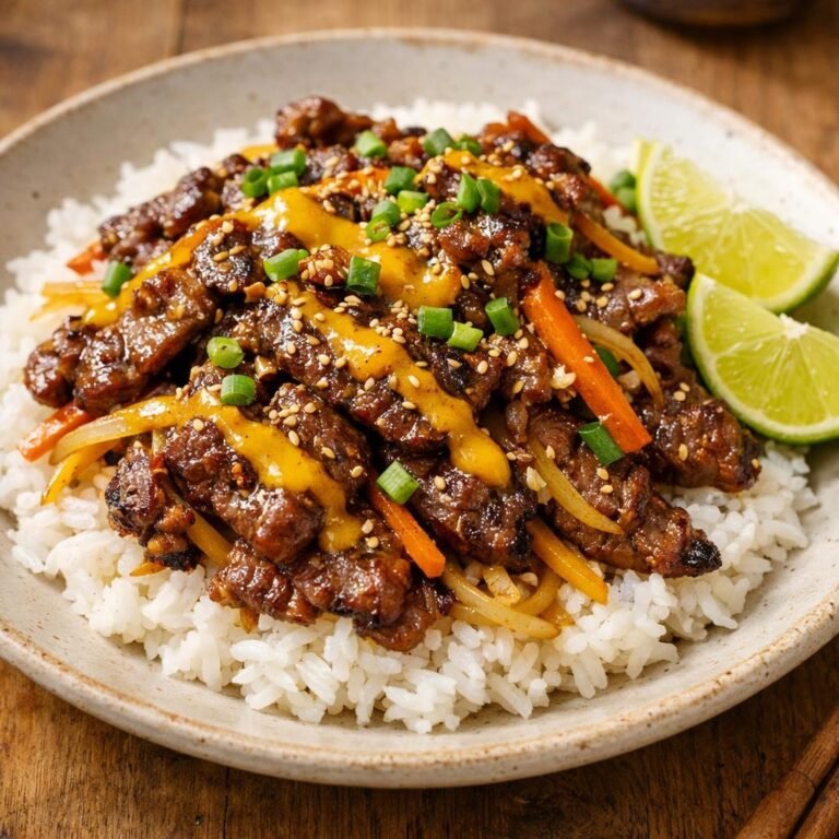 Bœuf façon bulgogi