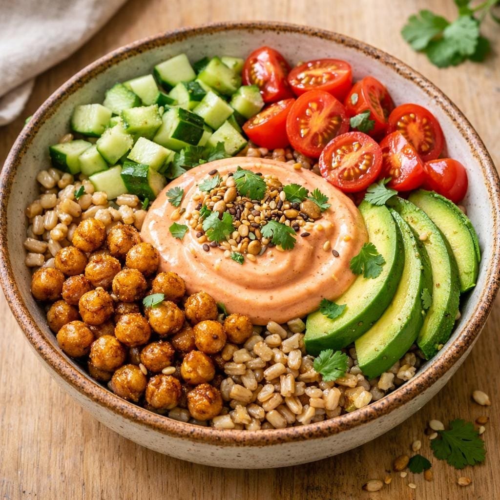 Bol d’épeautre chipotle