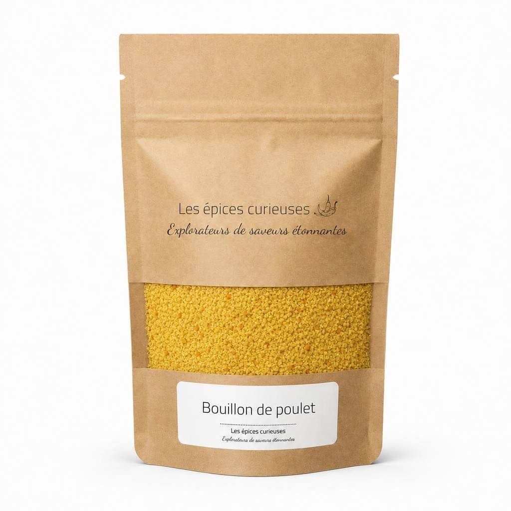 Bouillon de poulet - Packaging - Les Épices Curieuses
