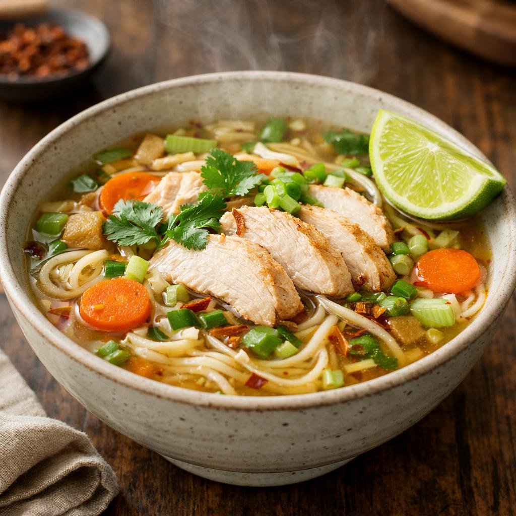 bouillon poulet citronnelle