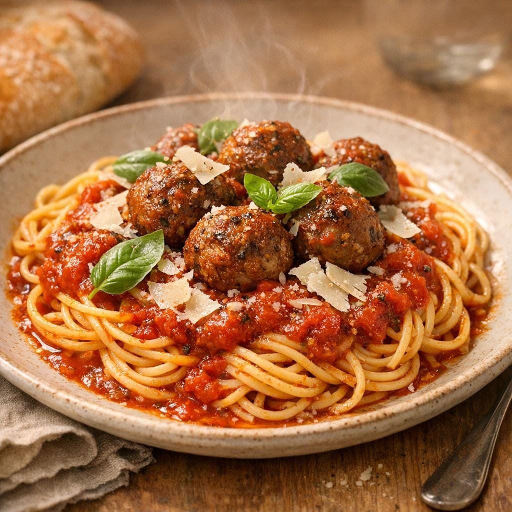 Boulettes à la sauce tomate