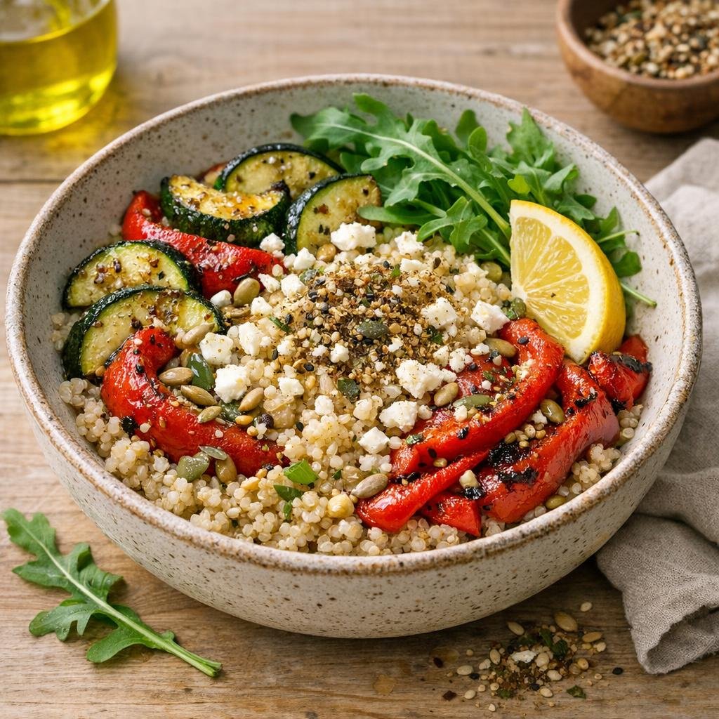 Bowl quinoa zaatar