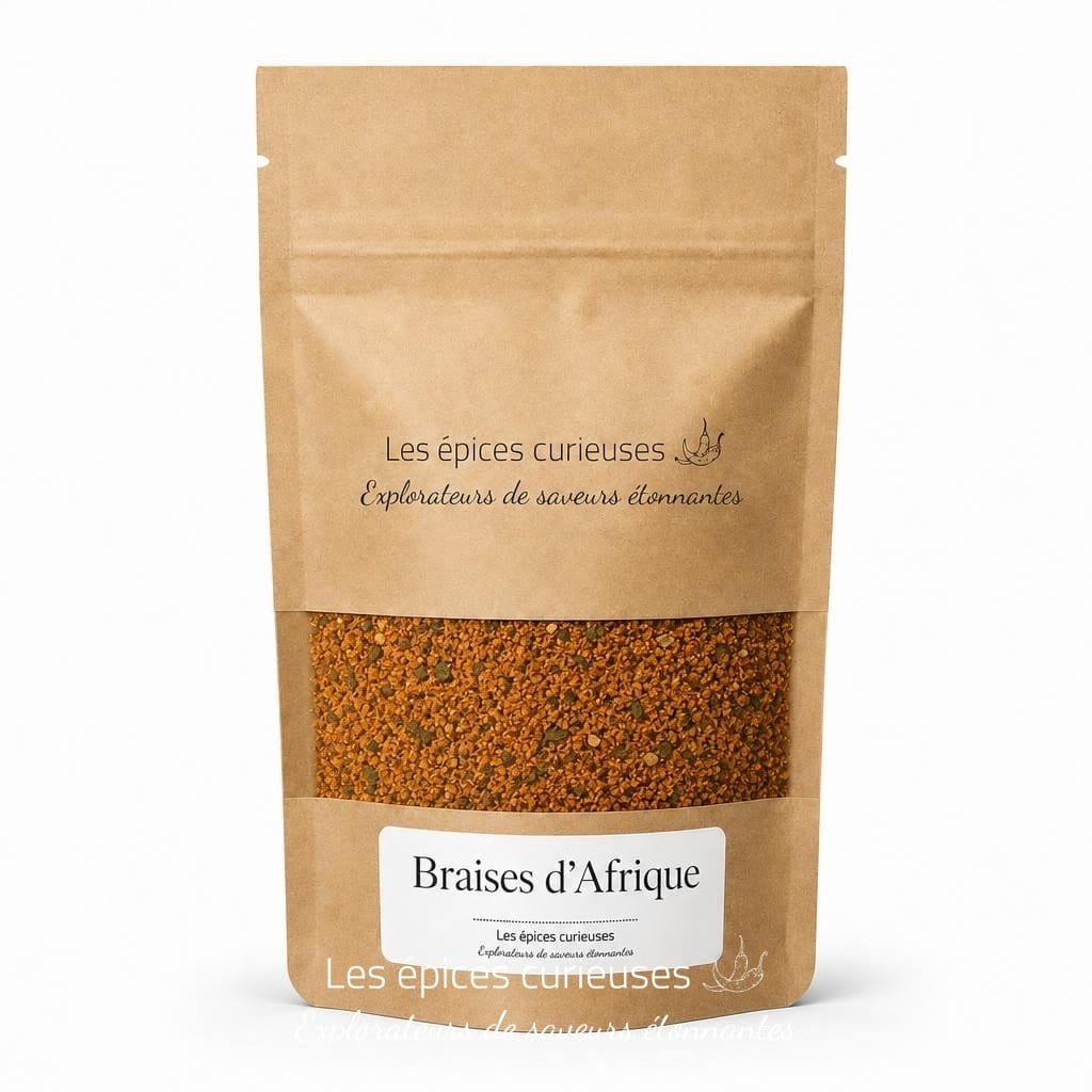 Braises d'Afrique - Packaging - Les Épices Curieuses