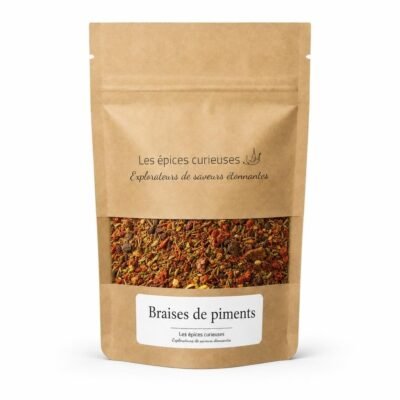 Braises de piments - Packaging - Les Épices Curieuses