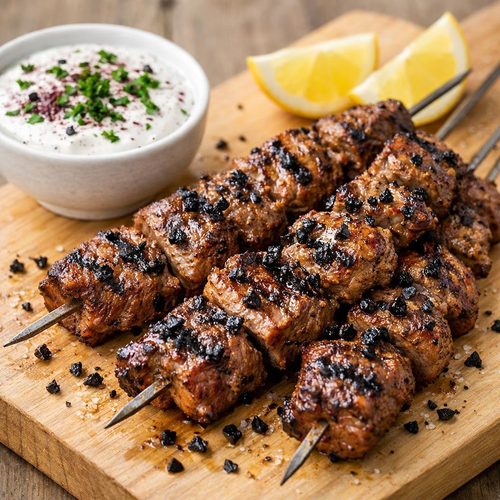Brochettes d'agneau aux épices