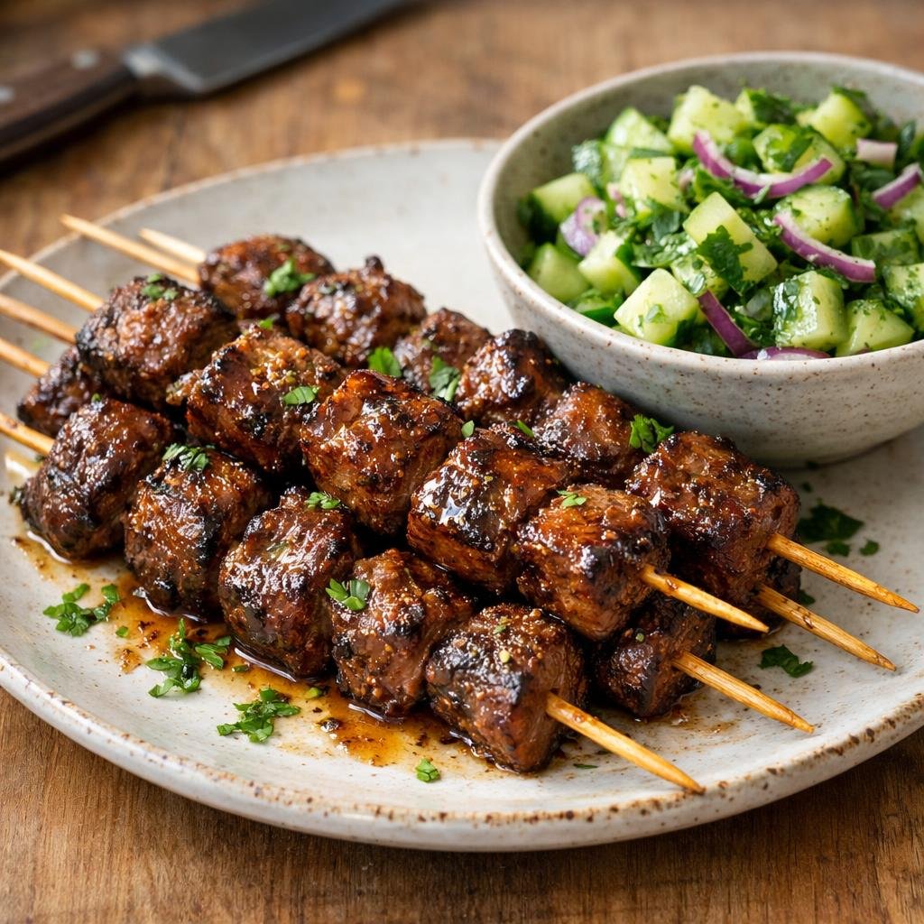 Brochettes de bœuf Bora-Bora
