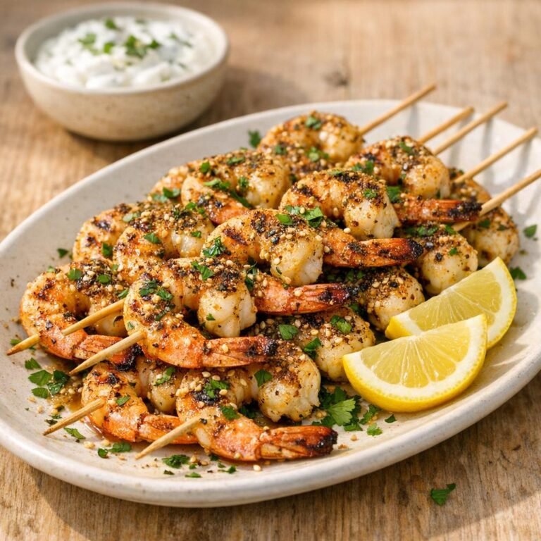 gambas au zaatar